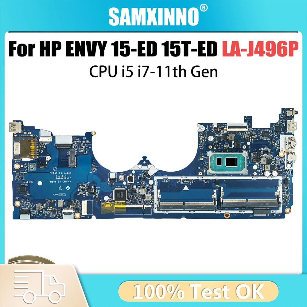 Материнская плата для HP ENVY 15-ED 15T-ED LA-J496P i5-1135G7 i7-1165G7 M20703-501 M20700-601, материнская плата для ноутбука, полностью протестирована X360
Материнская плата для HP ENVY 15-ED 15T-ED LA-J496P i5-1135G7 i7-1165G7 M20703-501 M20700-601, материнская плата для ноутбука, полностью протестирована X360