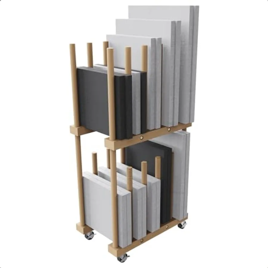 Art Storage Rack for Canvas Boards with Handle Caster Wheels Drying Rack for Drawing Panels and Paper Pads Black Metal Storage
Art Storage Rack for Canvas Boards with Handle Caster Wheels Drying Rack for Drawing Panels and Paper Pads Black Metal Storage