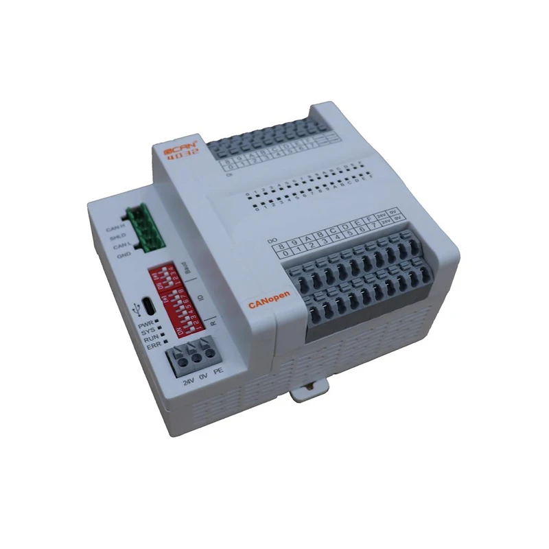 CANopen Bus Universal Remote I/O with 16DI 16DO for CAN Industrial Automation Control System
CANopen Bus Universal Remote I/O with 16DI 16DO for CAN Industrial Automation Control System