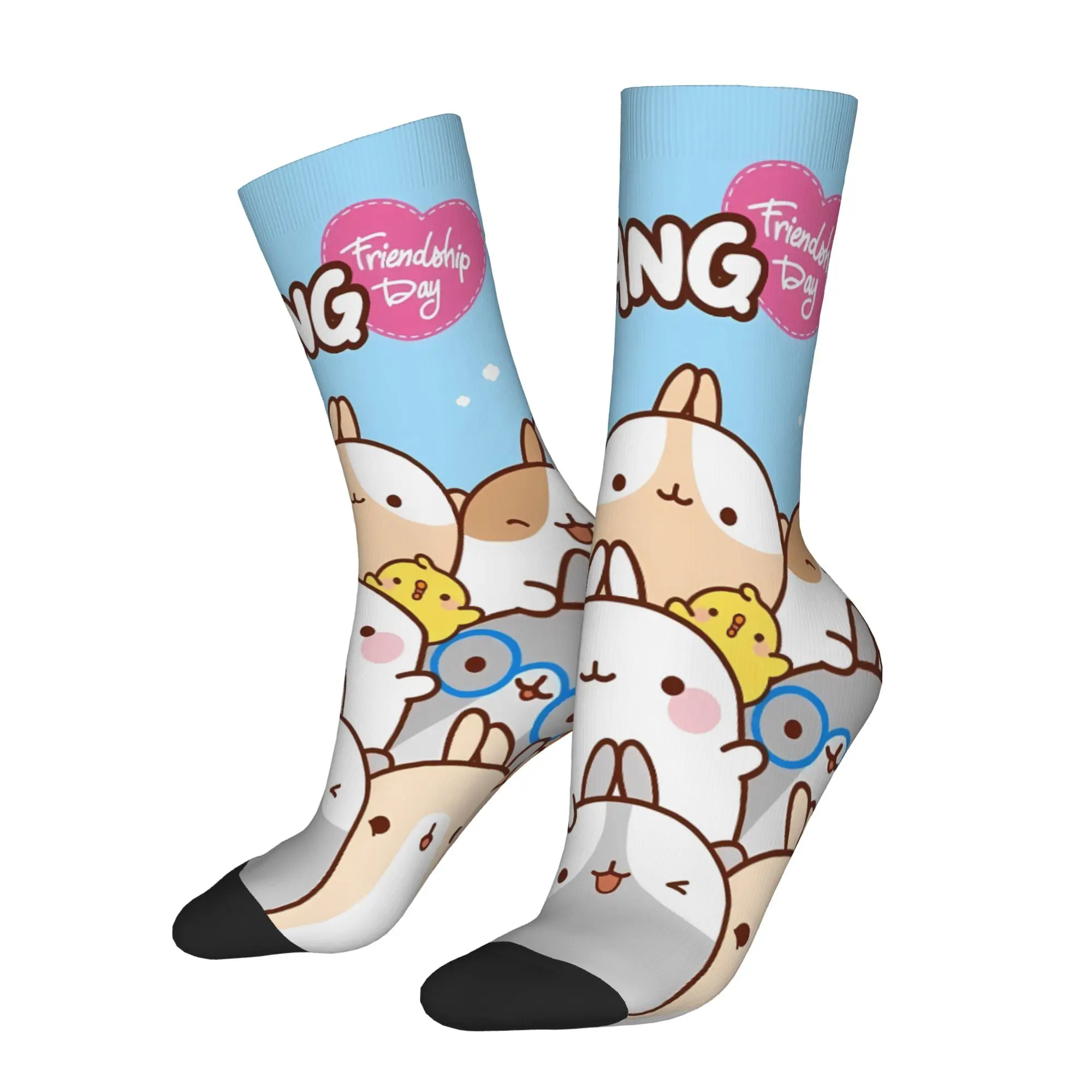 Molang Funny Cartoon Stockings Pattern Elegant Socks Autumn Anti Sweat Socks Women Men Climbing Soft Socks
Molang Funny Cartoon Stockings Pattern Elegant Socks Autumn Anti Sweat Socks Women Men Climbing Soft Socks