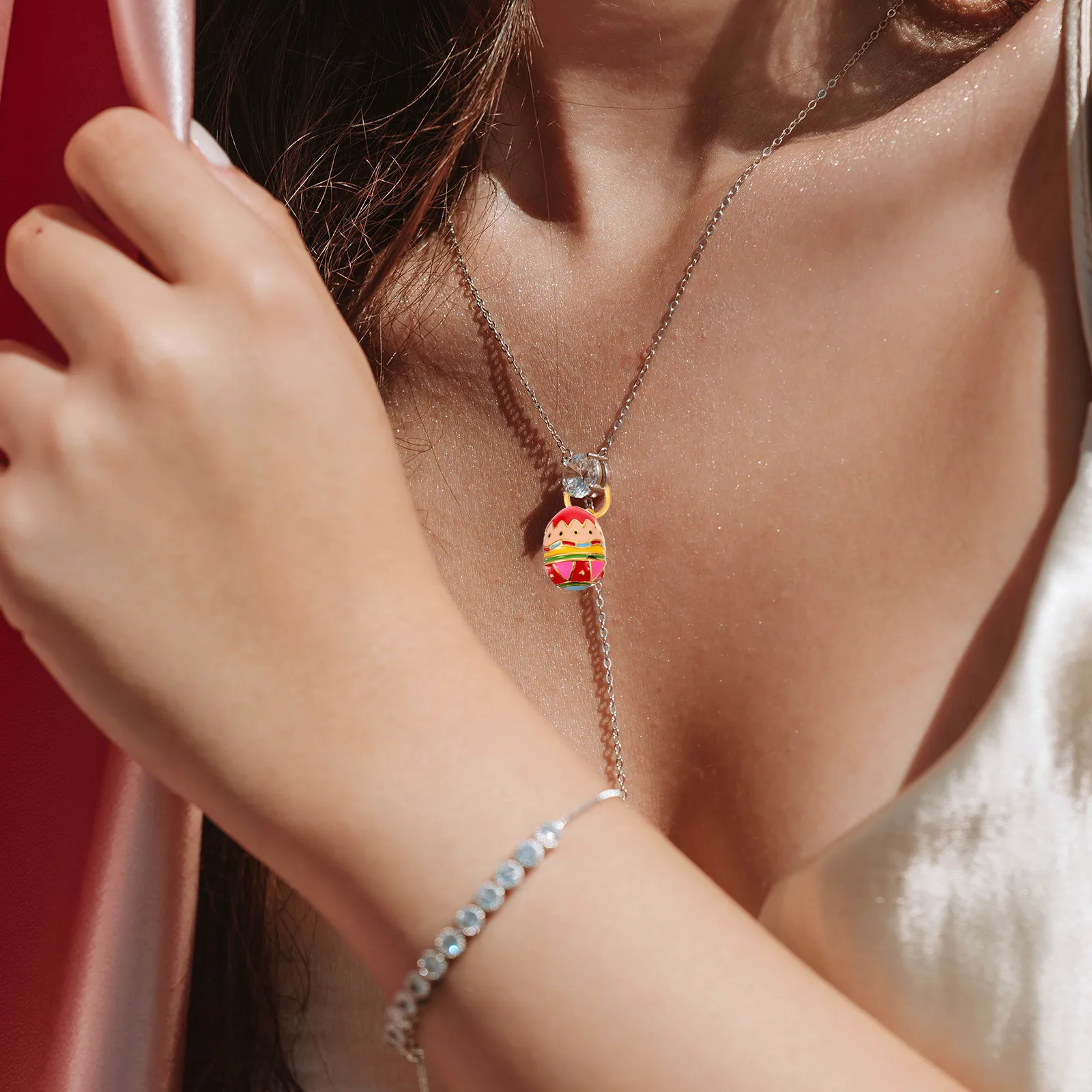 Easter Egg Pendant Red 3D Jewelry Making Charms Wear Resistant Lightweight DIY Accessories Decorations Bracelet Necklace Earring
Easter Egg Pendant Red 3D Jewelry Making Charms Wear Resistant Lightweight DIY Accessories Decorations Bracelet Necklace Earring