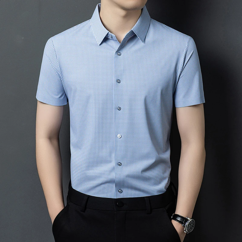 Summer New Style Men's Fashionable, Breathable, Skin-Friendly and Comfortable Striped Lapel Shirt/Fsm-62659
Summer New Style Men's Fashionable, Breathable, Skin-Friendly and Comfortable Striped Lapel Shirt/Fsm-62659