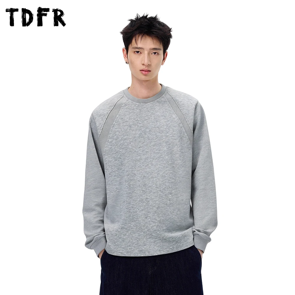 Spliced Long Sleeve T-shirt Mens Autumn Solid Color Simple Casual Loose Crew Neck Raglan Sleeve Tshirt Man Tee
Spliced Long Sleeve T-shirt Mens Autumn Solid Color Simple Casual Loose Crew Neck Raglan Sleeve Tshirt Man Tee