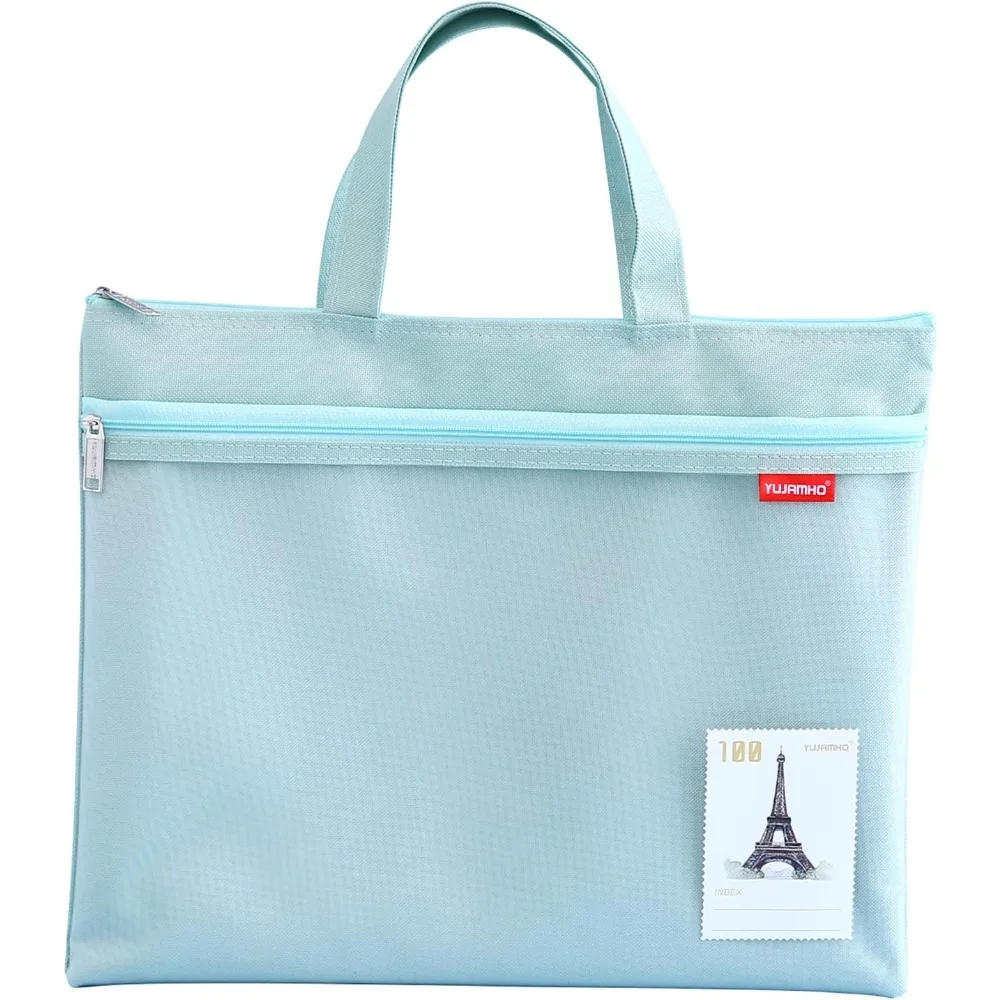 Mesh Zipper Pouch 11x13.7 in, Large Double Pocket Waterproof File Bag with Handle, A4 Size Foldable Document Storage for Puzzle
Mesh Zipper Pouch 11x13.7 in, Large Double Pocket Waterproof File Bag with Handle, A4 Size Foldable Document Storage for Puzzle