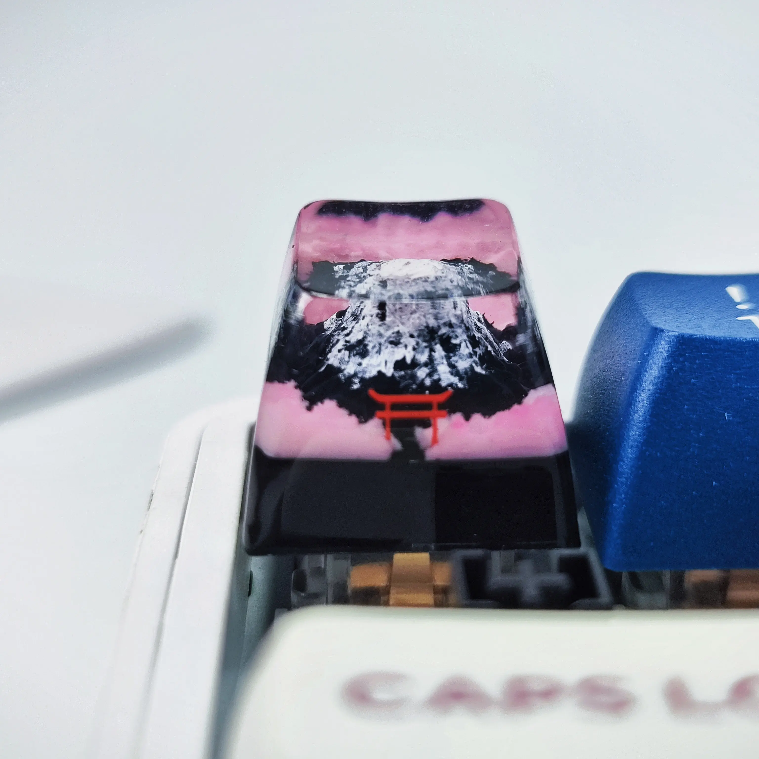 Sakura Mount Fuji Japanese Anime Keycaps for Mechanical Keyboard Caps ESC 1U Custom Keycap Glue Dripping Resin Key Caps DIY Gift
Sakura Mount Fuji Japanese Anime Keycaps for Mechanical Keyboard Caps ESC 1U Custom Keycap Glue Dripping Resin Key Caps DIY Gift