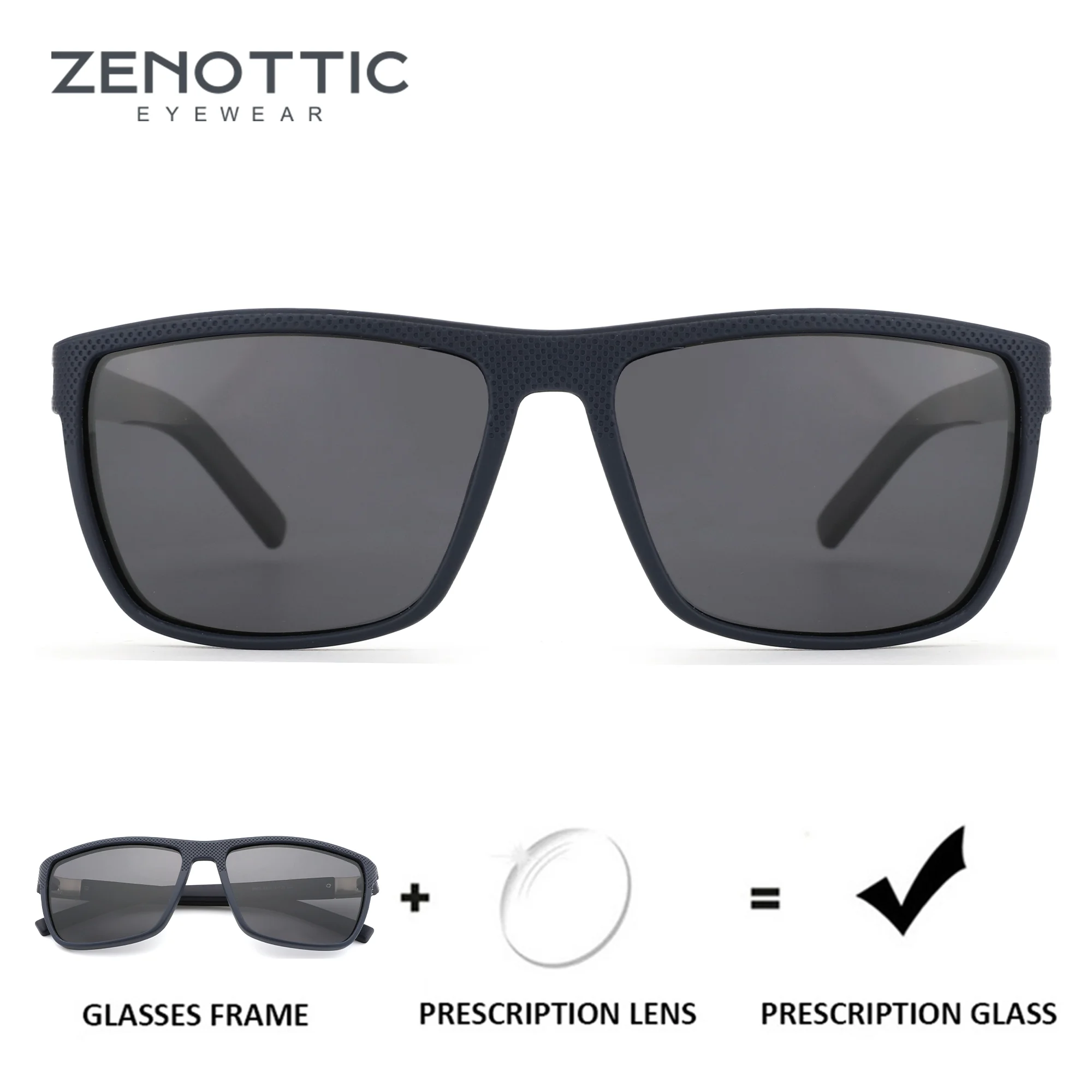 ZENOTTIC(L Size)Trend Sport TR90 Polarized Sunglasses Prescription For Unisex Square UV400 Optical Sun Glasses
ZENOTTIC(L Size)Trend Sport TR90 Polarized Sunglasses Prescription For Unisex Square UV400 Optical Sun Glasses
