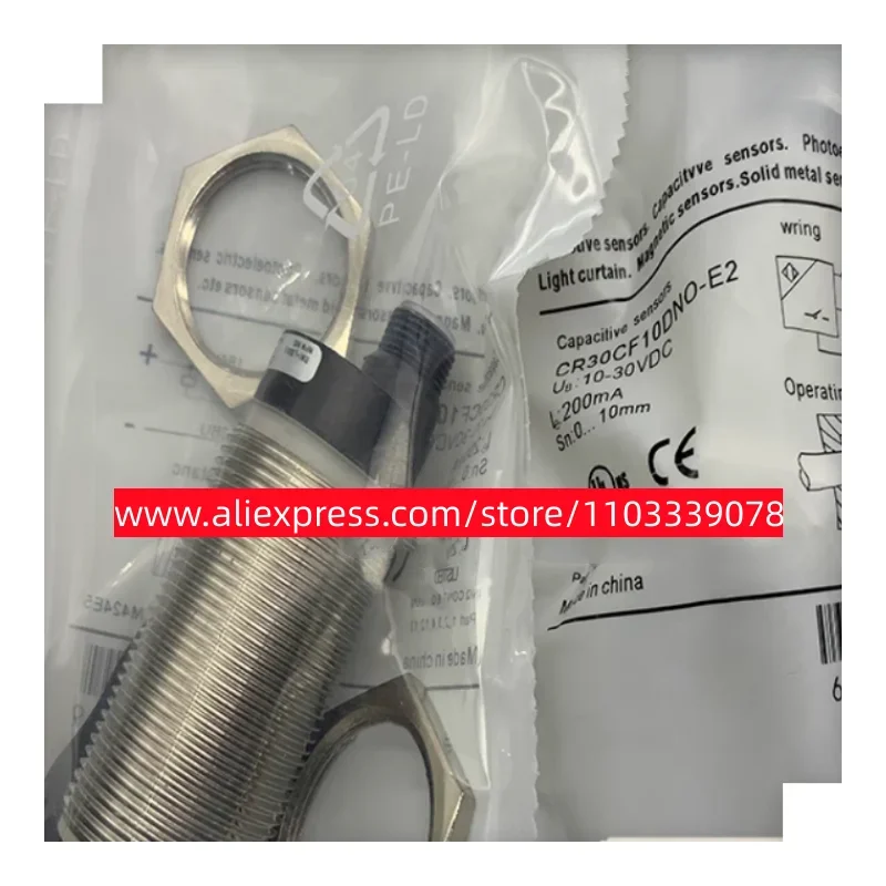 2 шт. новый индуктивный бесконтактный переключатель CR30CF10DNC-E2 CR30CF10DNO-E2
2 шт. новый индуктивный бесконтактный переключатель CR30CF10DNC-E2 CR30CF10DNO-E2