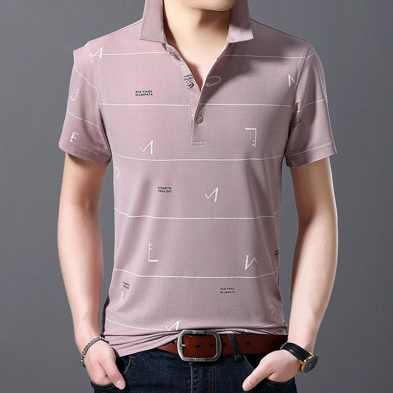 Fashion Lapel Button Printed Letter Polo Shirts Men's Clothing 2023 Summer New Oversized Casual Tops Short Sleeve T-Shirt
Fashion Lapel Button Printed Letter Polo Shirts Men's Clothing 2023 Summer New Oversized Casual Tops Short Sleeve T-Shirt