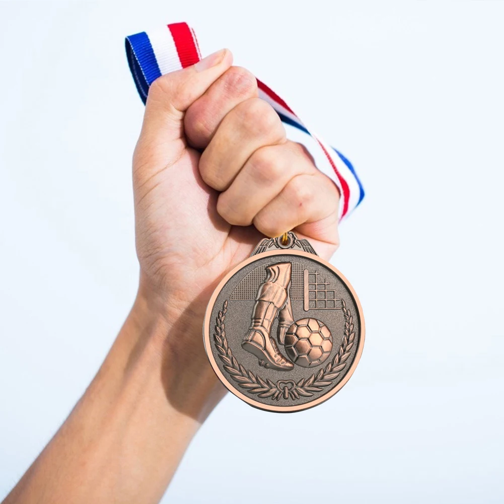 Competition Games Medals Zinc Alloy Football Competition Medals Wear-resistant Collection Gold Silver Bronze Supplies
Competition Games Medals Zinc Alloy Football Competition Medals Wear-resistant Collection Gold Silver Bronze Supplies
