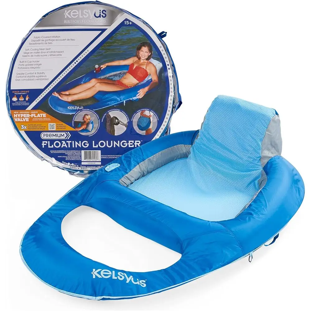 Luxury Floating Lounger with Adjustable Reclining Chair, Lake and Pool Float for Adults with Cup Holder, Exclusive
Luxury Floating Lounger with Adjustable Reclining Chair, Lake and Pool Float for Adults with Cup Holder, Exclusive