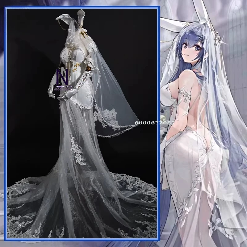 Hot Game Azur Lane Anime New Jersey Cosplay Costume White Fashion Wedding Dress for Women Adult Comic Con Halloween Party Suits
Hot Game Azur Lane Anime New Jersey Cosplay Costume White Fashion Wedding Dress for Women Adult Comic Con Halloween Party Suits