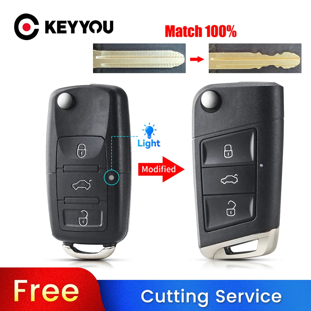 Ключ KEYYOU с услугой нарезки, обновленный корпус ключа для Volkswagen VW Jetta Tiguan Golf Passat Beetle MK4, для Skoda Seat Polo B5 B6
Ключ KEYYOU с услугой нарезки, обновленный корпус ключа для Volkswagen VW Jetta Tiguan Golf Passat Beetle MK4, для Skoda Seat Polo B5 B6