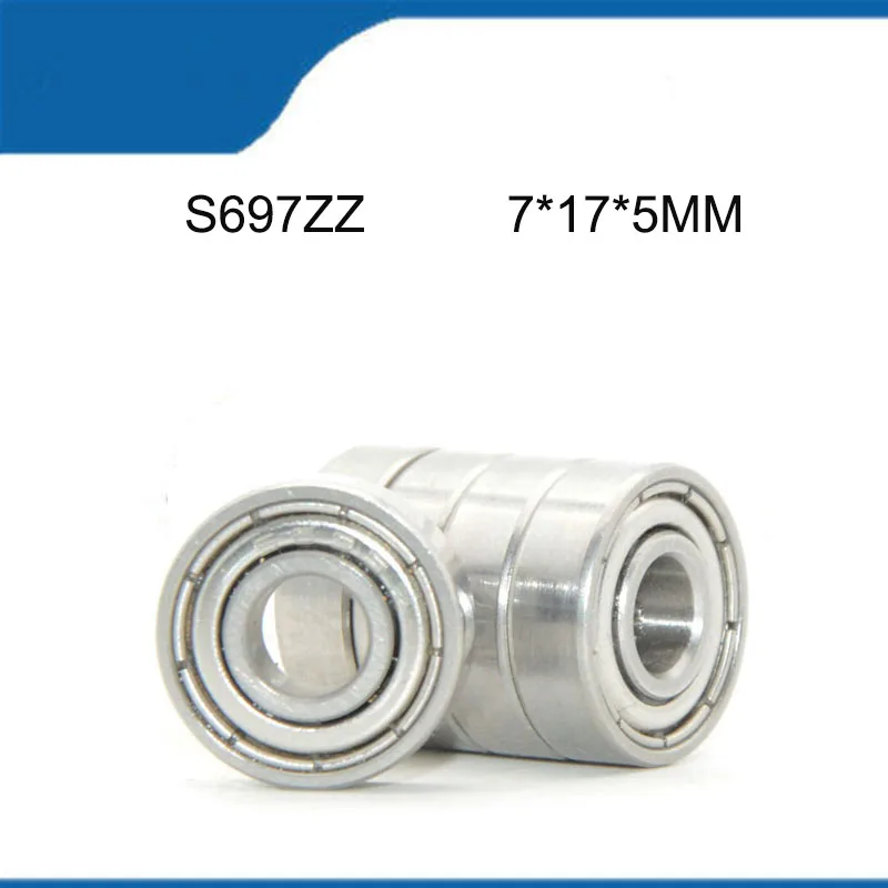 S697ZZ (7*17*5 MM) 10PCS Sell Hot High Quality Corrosion Resist Stainless Sealed Deep Groove Ball Bearing Shaft (ABEC-5)
S697ZZ (7*17*5 MM) 10PCS Sell Hot High Quality Corrosion Resist Stainless Sealed Deep Groove Ball Bearing Shaft (ABEC-5)