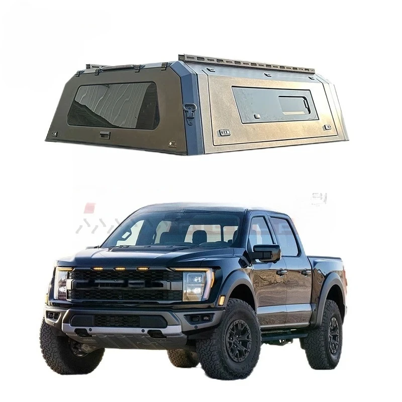 4X4 Pickup Top Cover Steel Hardtop Canopies With Glass Windows for Ford F150 Raptor 5.5FT 6.5FT
4X4 Pickup Top Cover Steel Hardtop Canopies With Glass Windows for Ford F150 Raptor 5.5FT 6.5FT