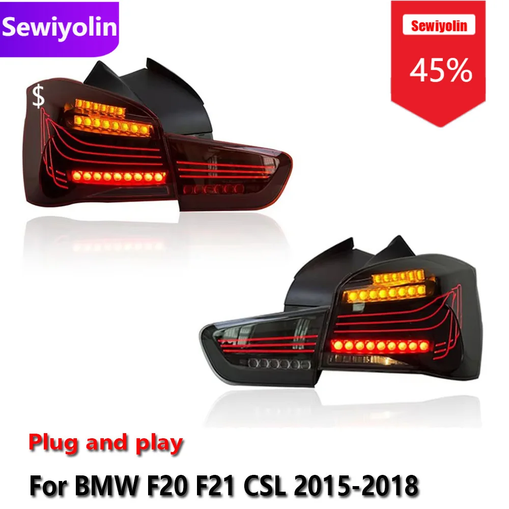 Car DRL LED Tail Light Assemblies For BMW F20 F21 CSL 2015-2018 Auto Fog DRL Brake Turn Signal Lamp Plug and Play
Car DRL LED Tail Light Assemblies For BMW F20 F21 CSL 2015-2018 Auto Fog DRL Brake Turn Signal Lamp Plug and Play