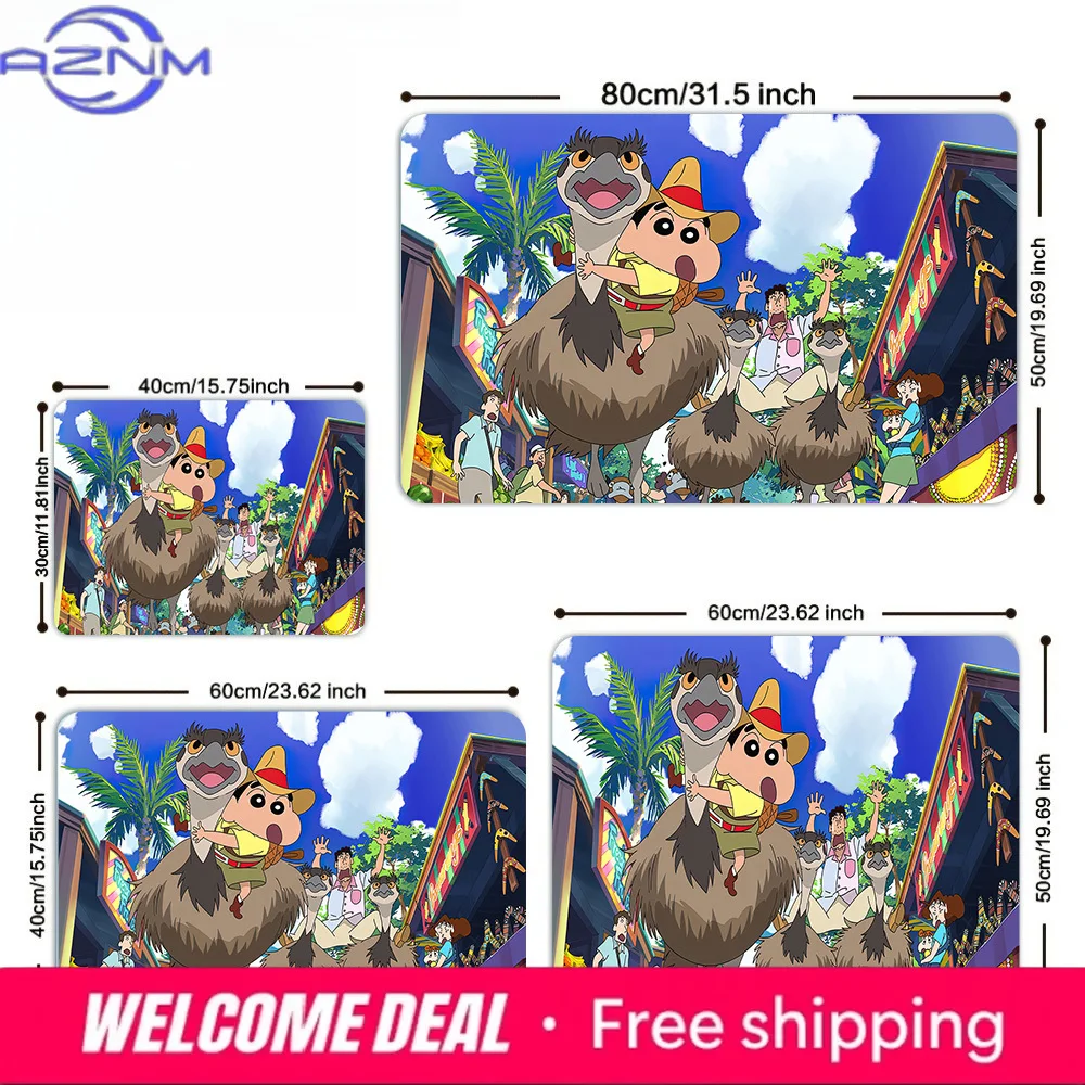 Crayon Shin-chan Emu Ride Adventure Print Kitchen Dish Drying Mat, Non-Slip Rubber Base, Washable Cloth Surface, Absorbent Table
Crayon Shin-chan Emu Ride Adventure Print Kitchen Dish Drying Mat, Non-Slip Rubber Base, Washable Cloth Surface, Absorbent Table