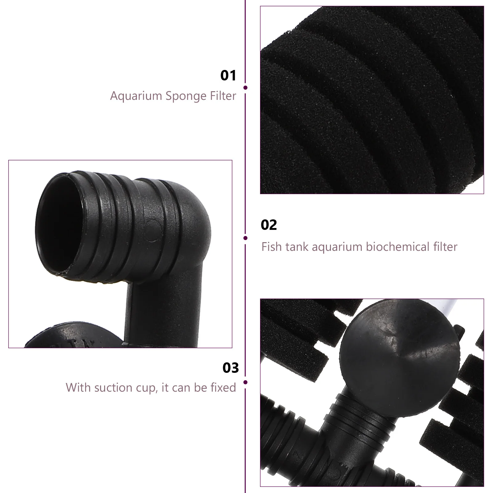 1pc Oxygen Pump Air Operated Wall Hanging Sponge Filter Submersible Plastic Dual Sponge Biochemical Filter For Fish Tank
1pc Oxygen Pump Air Operated Wall Hanging Sponge Filter Submersible Plastic Dual Sponge Biochemical Filter For Fish Tank