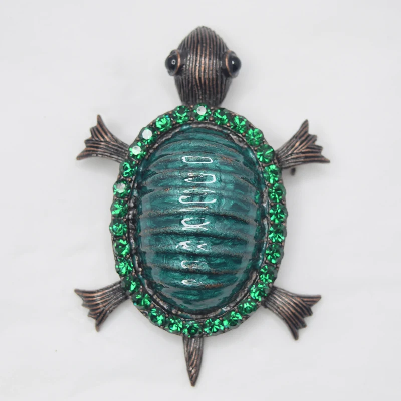 12pcs/lot Wholesale Vintage Creative Rhinestone Enamel Turtles Pin brooches Men's Woman jewelry gift Accessories C101665
12pcs/lot Wholesale Vintage Creative Rhinestone Enamel Turtles Pin brooches Men's Woman jewelry gift Accessories C101665