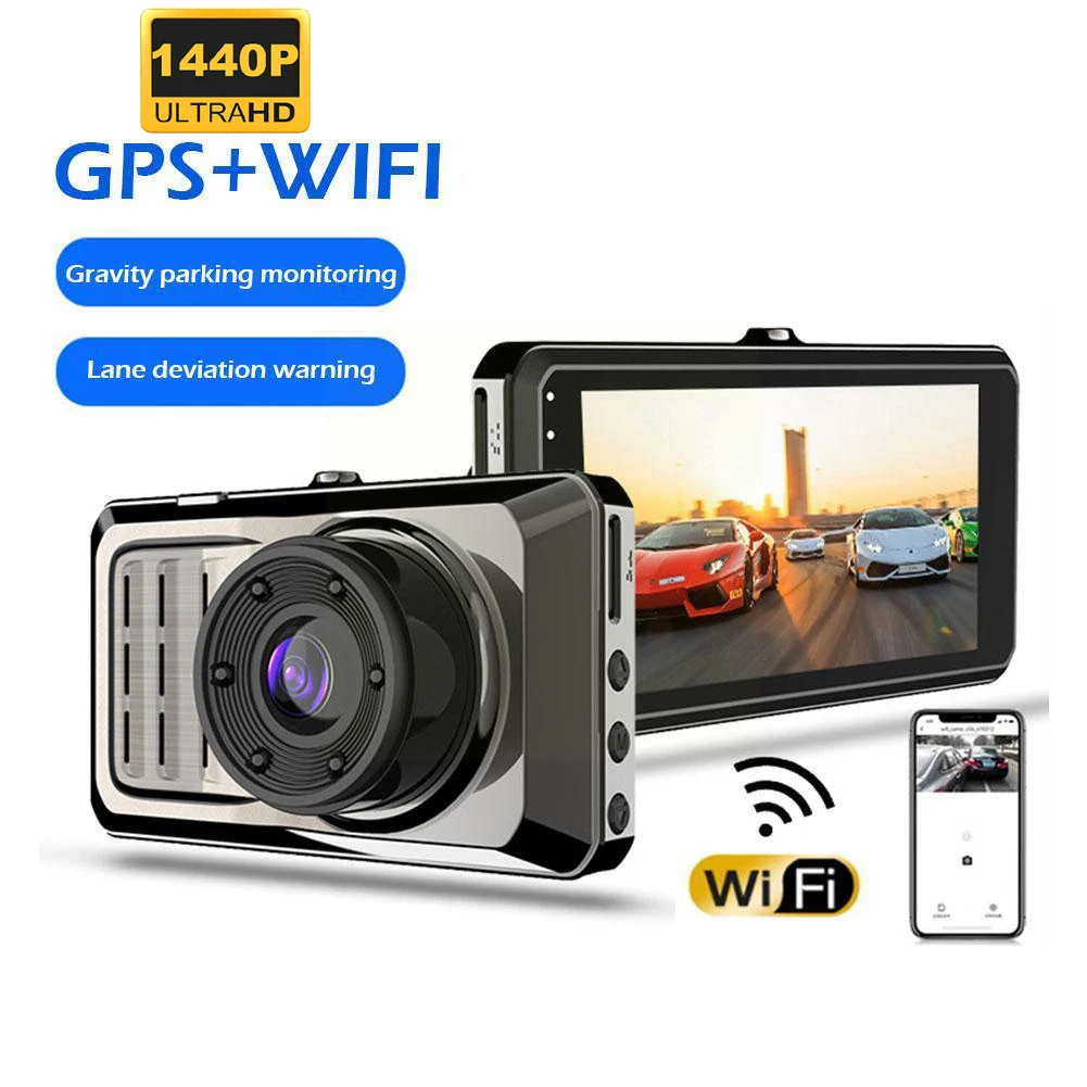 Car DVR WiFi GPS Dash Cam 2K 1440P Drive Video Recorder Vehicle Camera Night Vision Parking Monitor Black Box Car Accessories
Car DVR WiFi GPS Dash Cam 2K 1440P Drive Video Recorder Vehicle Camera Night Vision Parking Monitor Black Box Car Accessories