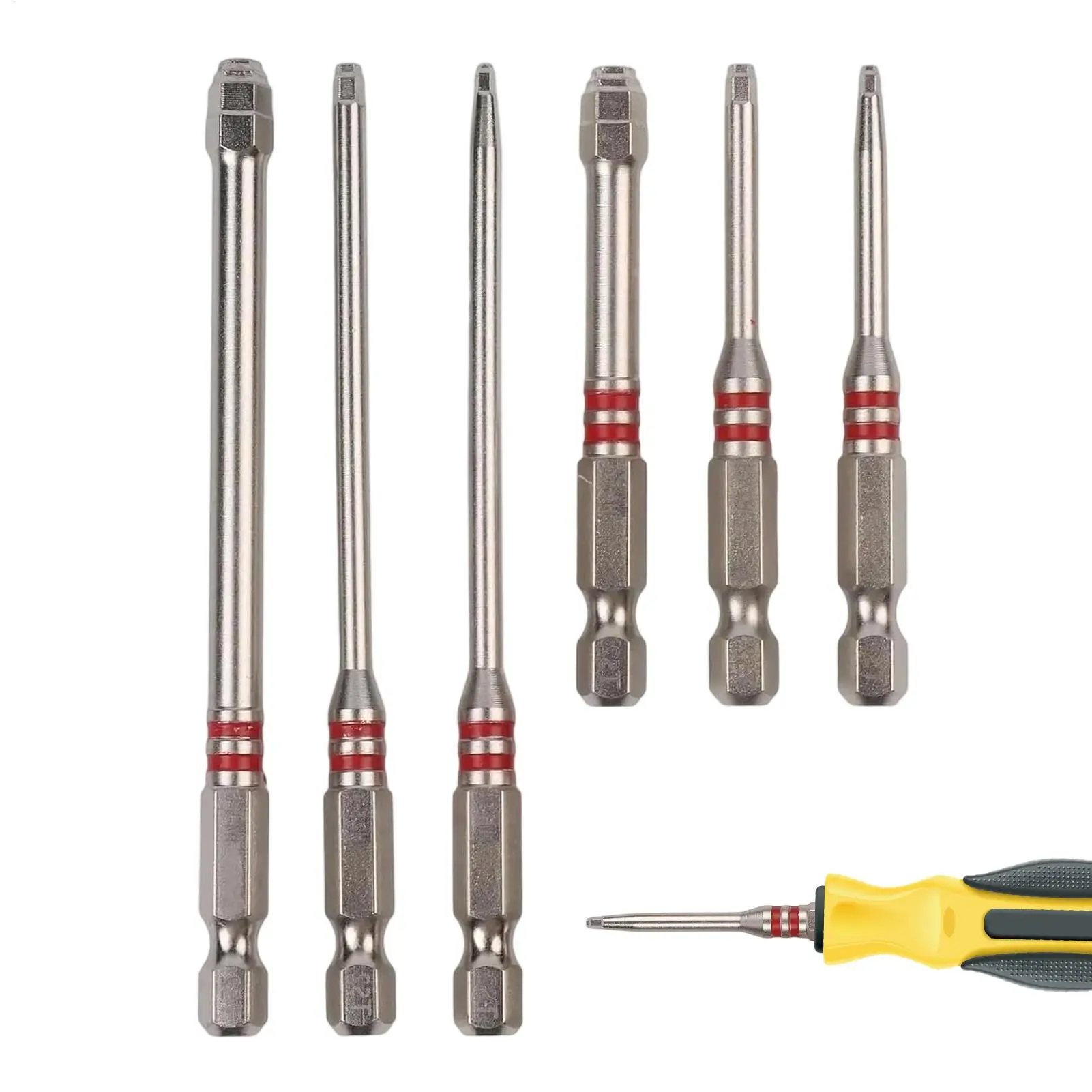 Screwdriver Bits Universal Hexagonal Shanks Repair Tool Long Security Power Bit Set For Home Improvement Electronics Car Garage
Screwdriver Bits Universal Hexagonal Shanks Repair Tool Long Security Power Bit Set For Home Improvement Electronics Car Garage