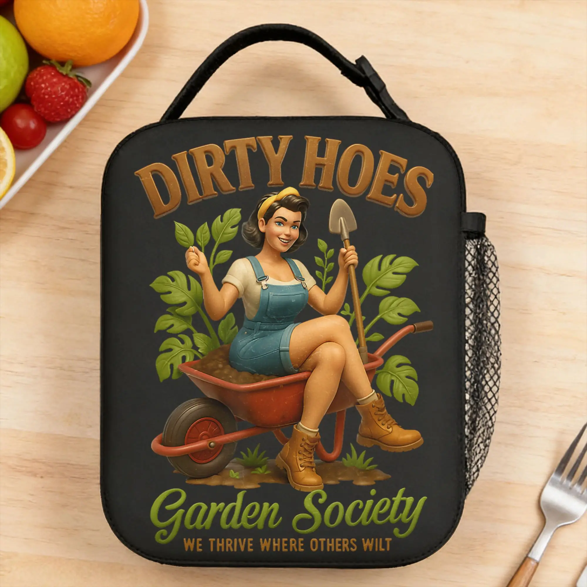 Dirty Hoes Garden Society We Thrive Where Others Wilt Plant Lunch Bag For Child Graphic Lunch Box Zipper Oxford Cooler Bag
Dirty Hoes Garden Society We Thrive Where Others Wilt Plant Lunch Bag For Child Graphic Lunch Box Zipper Oxford Cooler Bag