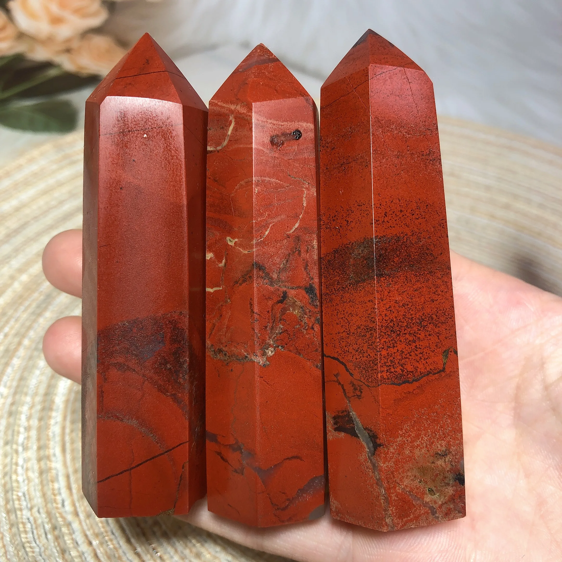 High Quality Natura Crystals Red Jade Tower Wholesale Reiki Home Decorations Energy Healing Ore Ornament Room Decor
High Quality Natura Crystals Red Jade Tower Wholesale Reiki Home Decorations Energy Healing Ore Ornament Room Decor