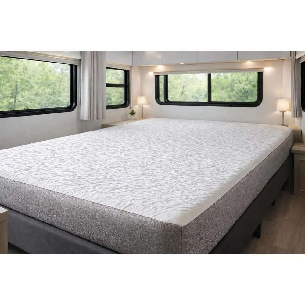 8 Inch Medium Comfort Cooling Mattress with 2 Inch Graphite-Infused Memory Foam - Custom King
8 Inch Medium Comfort Cooling Mattress with 2 Inch Graphite-Infused Memory Foam - Custom King