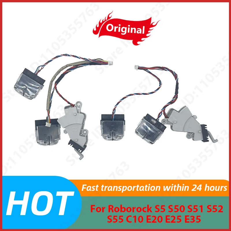 Right Left Cliff Assembly For Roborock S5 S50 S51 S52 S55 Robot Vacuum Cleaner Cliff Sensor Household Accessorie
Right Left Cliff Assembly For Roborock S5 S50 S51 S52 S55 Robot Vacuum Cleaner Cliff Sensor Household Accessorie