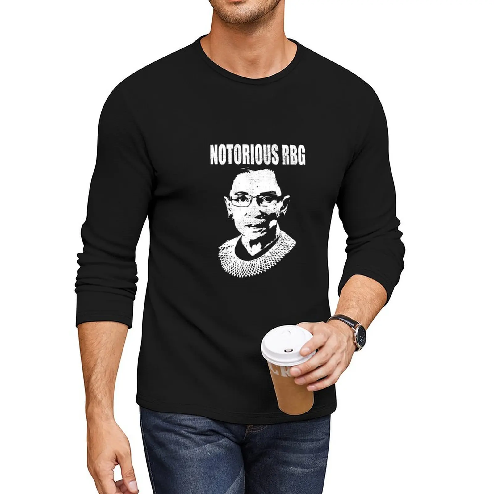 Длинная футболка Notorious RBG, винтажная футболка больших размеров, футболка с рисунком, милая одежда, простые белые рубашки для мужчин
Длинная футболка Notorious RBG, винтажная футболка больших размеров, футболка с рисунком, милая одежда, простые белые рубашки для мужчин
