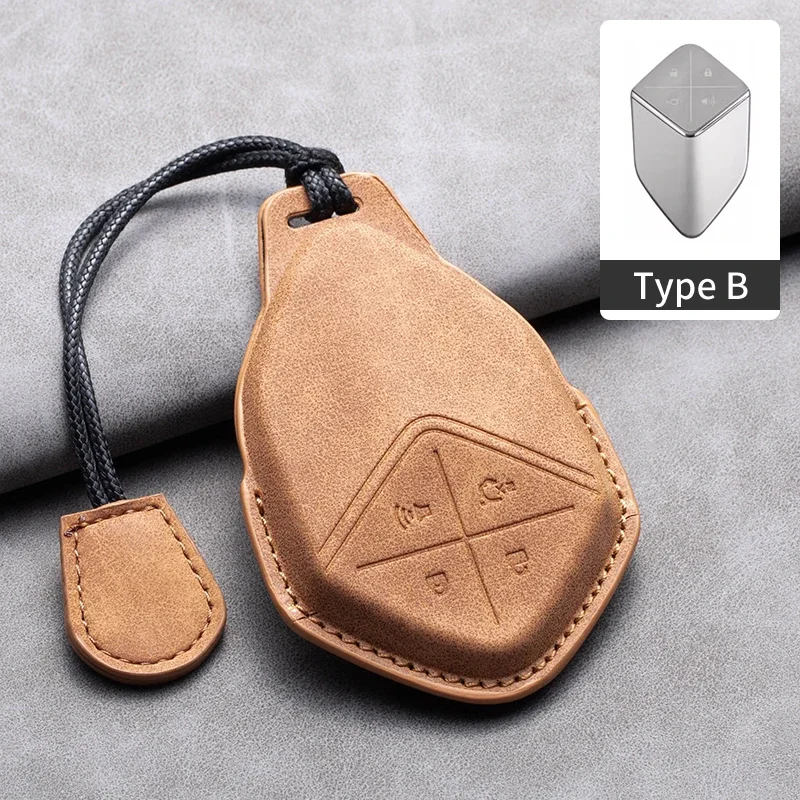 Key Shell Fob For Changan Deepal S7 SL03 2023 2024 Leather Car Remote Key Case Cover Protector Keychain Accessories
Key Shell Fob For Changan Deepal S7 SL03 2023 2024 Leather Car Remote Key Case Cover Protector Keychain Accessories