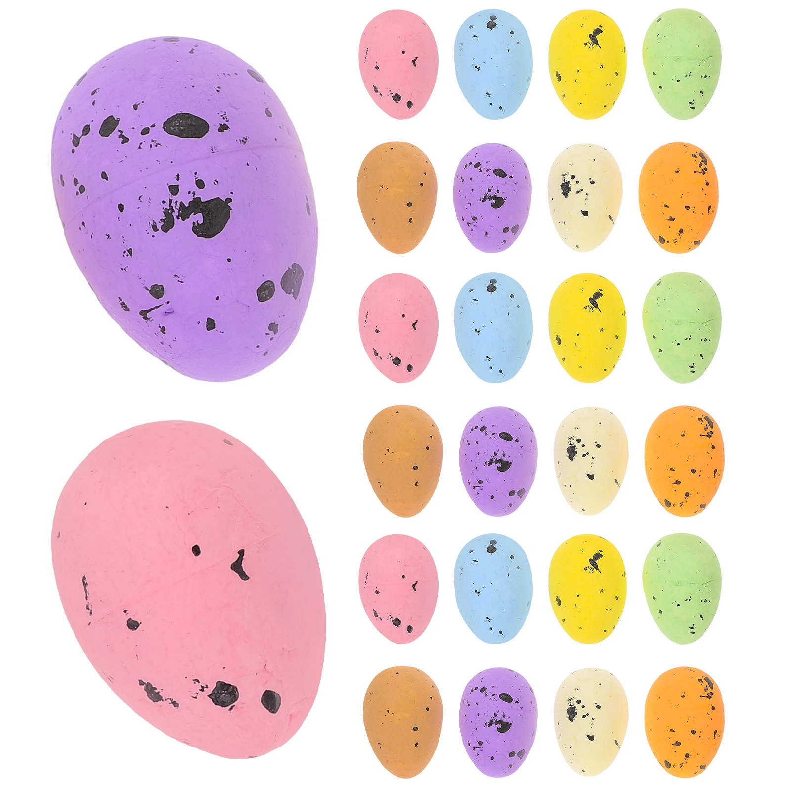 100pcs Egg Decorations 4cm Foam Eggs DIY Easter Foams Eggs Crafts Party Favors Scene naments Basket Stuffs Photos Props
100pcs Egg Decorations 4cm Foam Eggs DIY Easter Foams Eggs Crafts Party Favors Scene naments Basket Stuffs Photos Props