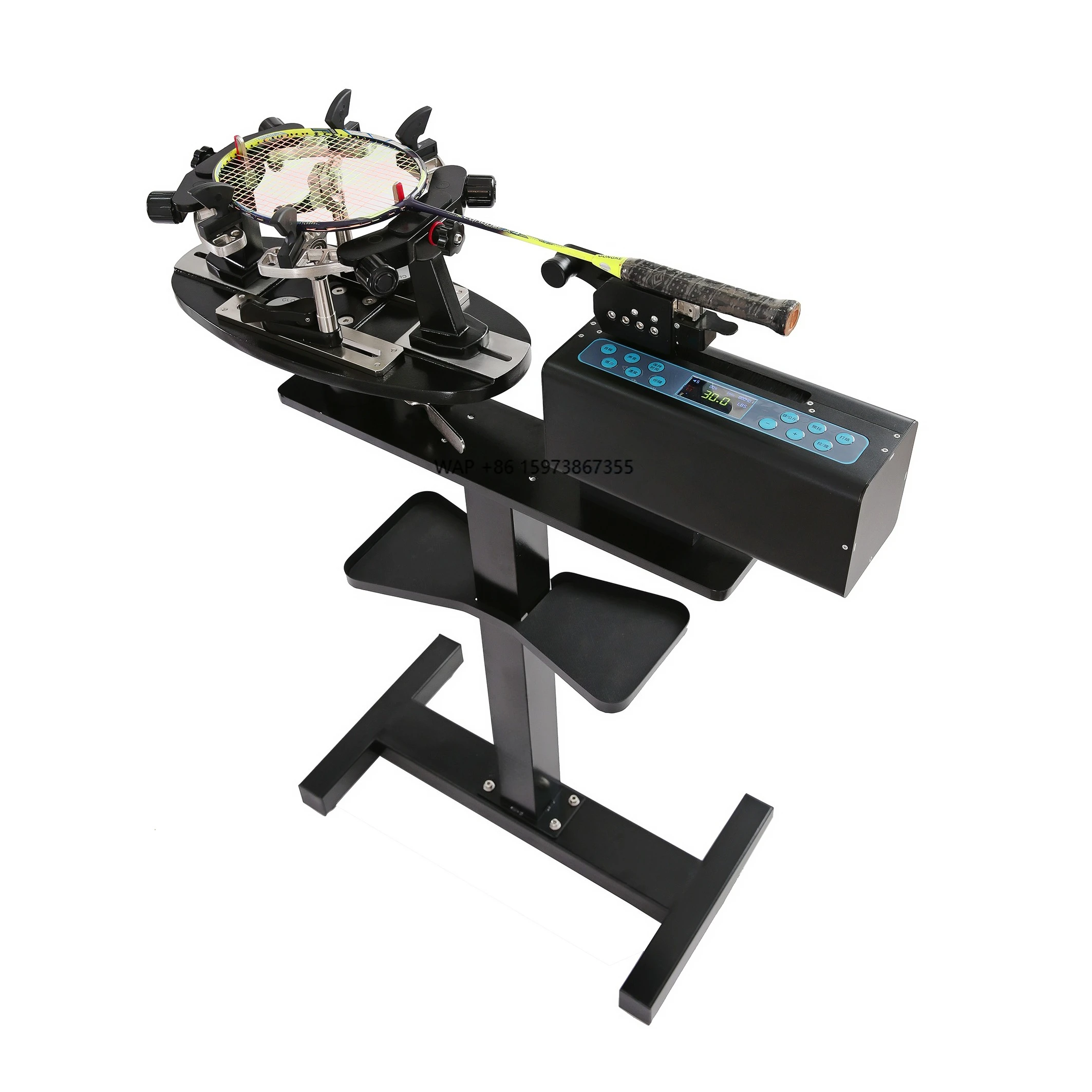 Electronic Tennis Stringing Machine Working Disc with Brake Badminton Racket GLS Stringing Machine for Sale
Electronic Tennis Stringing Machine Working Disc with Brake Badminton Racket GLS Stringing Machine for Sale