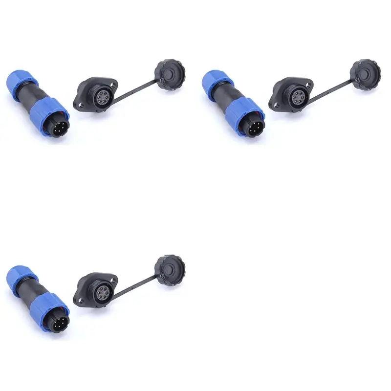 【СКИДКА】3X SP13 Водонепроницаемый разъем IP68, 6-контактные кабельные соединители (штекер/гнездо) с гайкой/фланцем/для соединения
【СКИДКА】3X SP13 Водонепроницаемый разъем IP68, 6-контактные кабельные соединители (штекер/гнездо) с гайкой/фланцем/для соединения