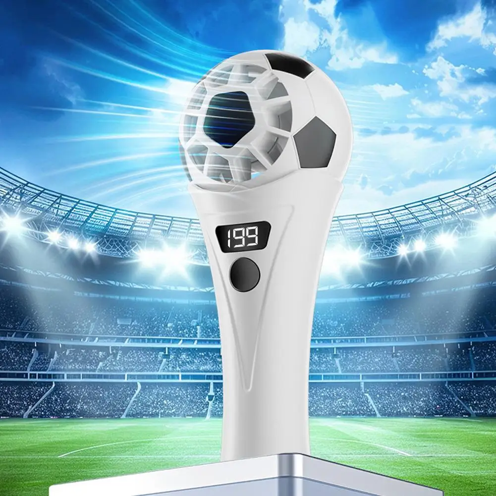 Mini Portable Cartoon Football Shape Handheld Fan For Summer Outdoor Activities Travel USB Rechargeable Handheld Fan Gifts
Mini Portable Cartoon Football Shape Handheld Fan For Summer Outdoor Activities Travel USB Rechargeable Handheld Fan Gifts
