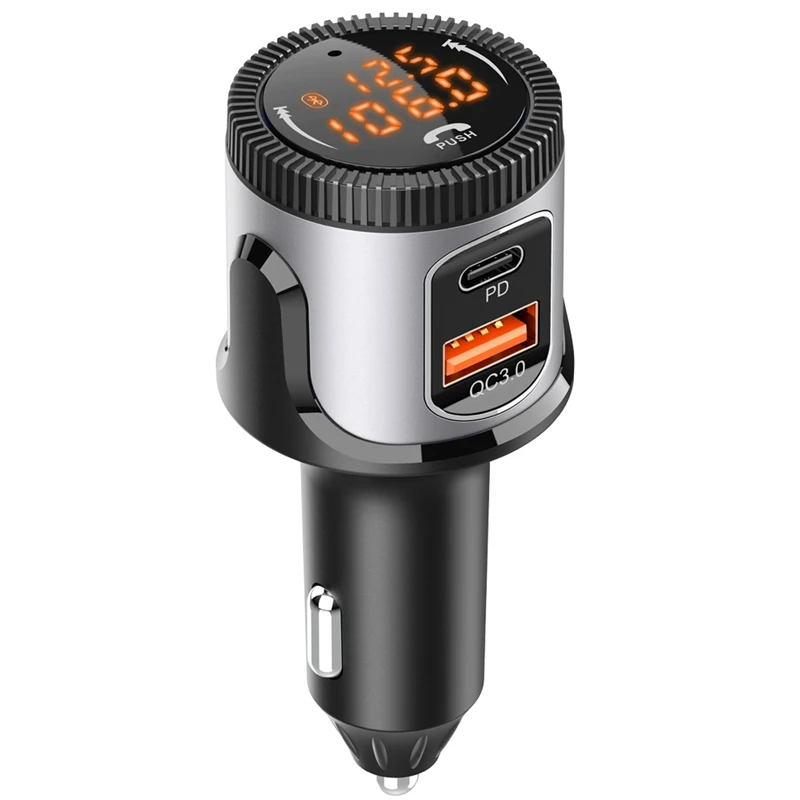 Зарядное устройство QC 3,0 с двумя USB-портами, Bluetooth 5,0, FM-передатчик, mp3-плеер
Зарядное устройство QC 3,0 с двумя USB-портами, Bluetooth 5,0, FM-передатчик, mp3-плеер