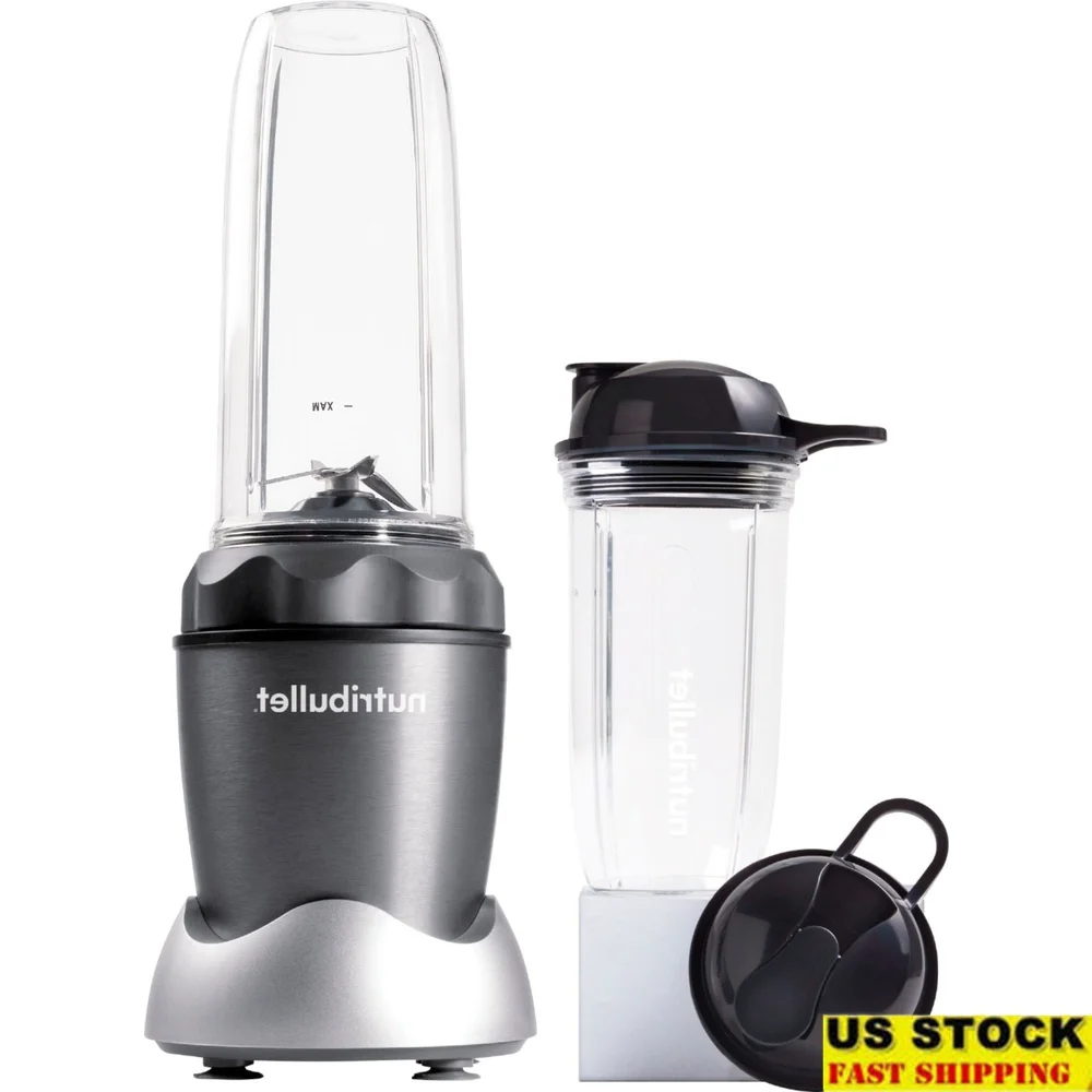 Powerful Personal Blender with Easy Twist Extractor Blade 1000W Motor 24oz 32oz Cups To-Go Lids Recipe Book Durable Design
Powerful Personal Blender with Easy Twist Extractor Blade 1000W Motor 24oz 32oz Cups To-Go Lids Recipe Book Durable Design