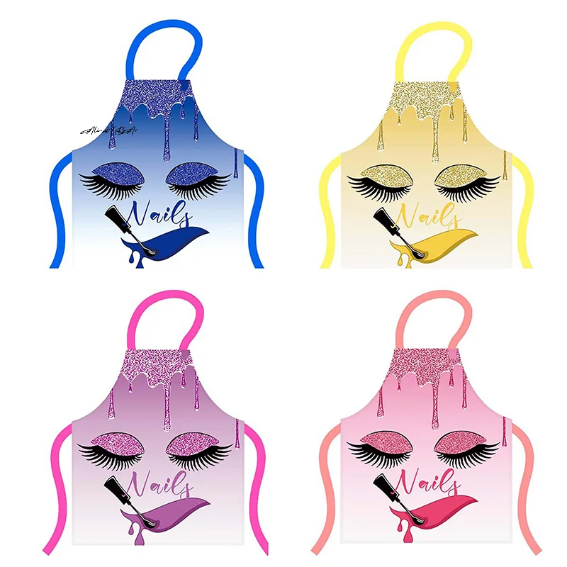 Fashion Eyelashes Pattern Apron Adjustable Manicurist Apron Bibs Manicurist Work Clothes For Aprons Women Men Waterproof Apron
Fashion Eyelashes Pattern Apron Adjustable Manicurist Apron Bibs Manicurist Work Clothes For Aprons Women Men Waterproof Apron