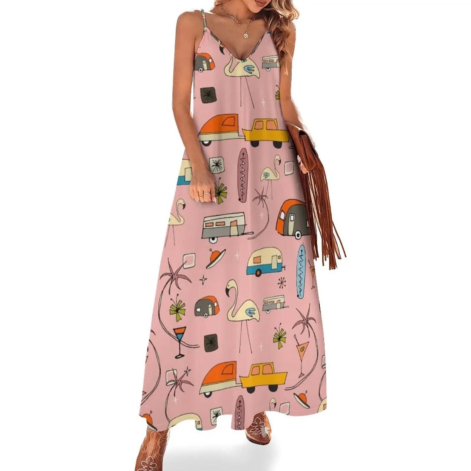 Vintage Kitsch Pink #midcentury Sleeveless Dress evening dresses luxury 2025 Women's dresses Dress
Vintage Kitsch Pink #midcentury Sleeveless Dress evening dresses luxury 2025 Women's dresses Dress