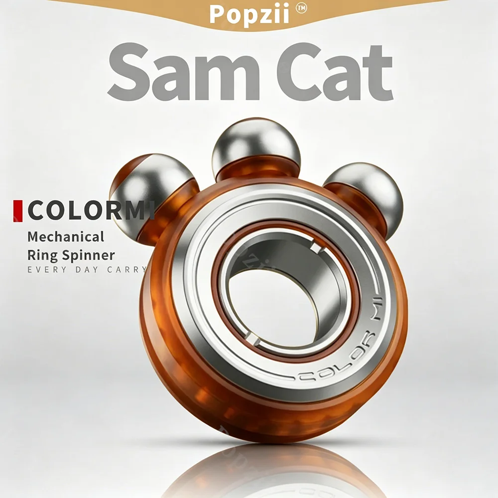 COLOR MI EDC Sam Cat Ring Spinner PEI & PEEK Ratchet Fidget Spinner Stress Relief Toy Fidget Toys Adult Novelty Toy
COLOR MI EDC Sam Cat Ring Spinner PEI & PEEK Ratchet Fidget Spinner Stress Relief Toy Fidget Toys Adult Novelty Toy