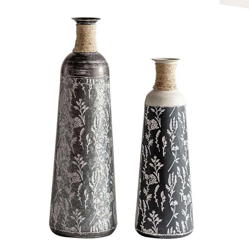Living room, hotel entrance decorative ornaments, homestay illustration round bottle, American printed retro floor vase
Living room, hotel entrance decorative ornaments, homestay illustration round bottle, American printed retro floor vase