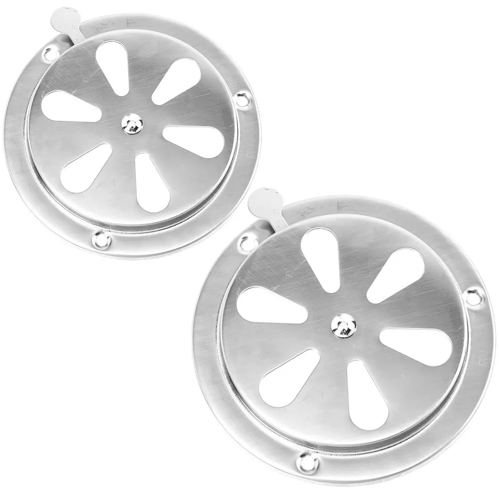 2Pcs Stainless Steel Air Vent Covers Adjustable Round Ventilation Grille Covers for Rv Boat Marine Marine Vent Cover Hollow Out
2Pcs Stainless Steel Air Vent Covers Adjustable Round Ventilation Grille Covers for Rv Boat Marine Marine Vent Cover Hollow Out