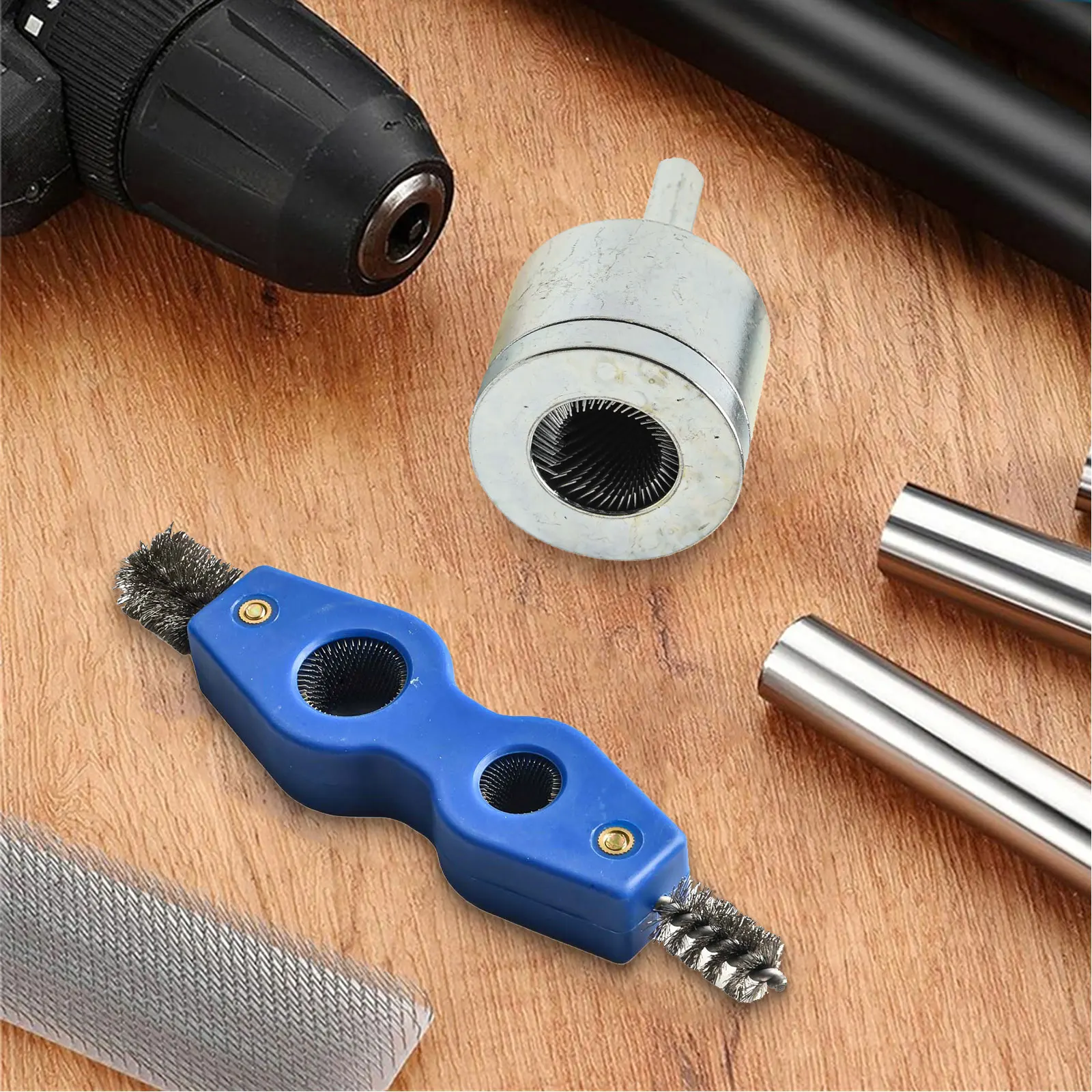 4-in-1 Battery Brush Drill Brush Cleaning Tasks Industrial Use Interchangeable Brush Heads Sturdy Metal Construction
4-in-1 Battery Brush Drill Brush Cleaning Tasks Industrial Use Interchangeable Brush Heads Sturdy Metal Construction