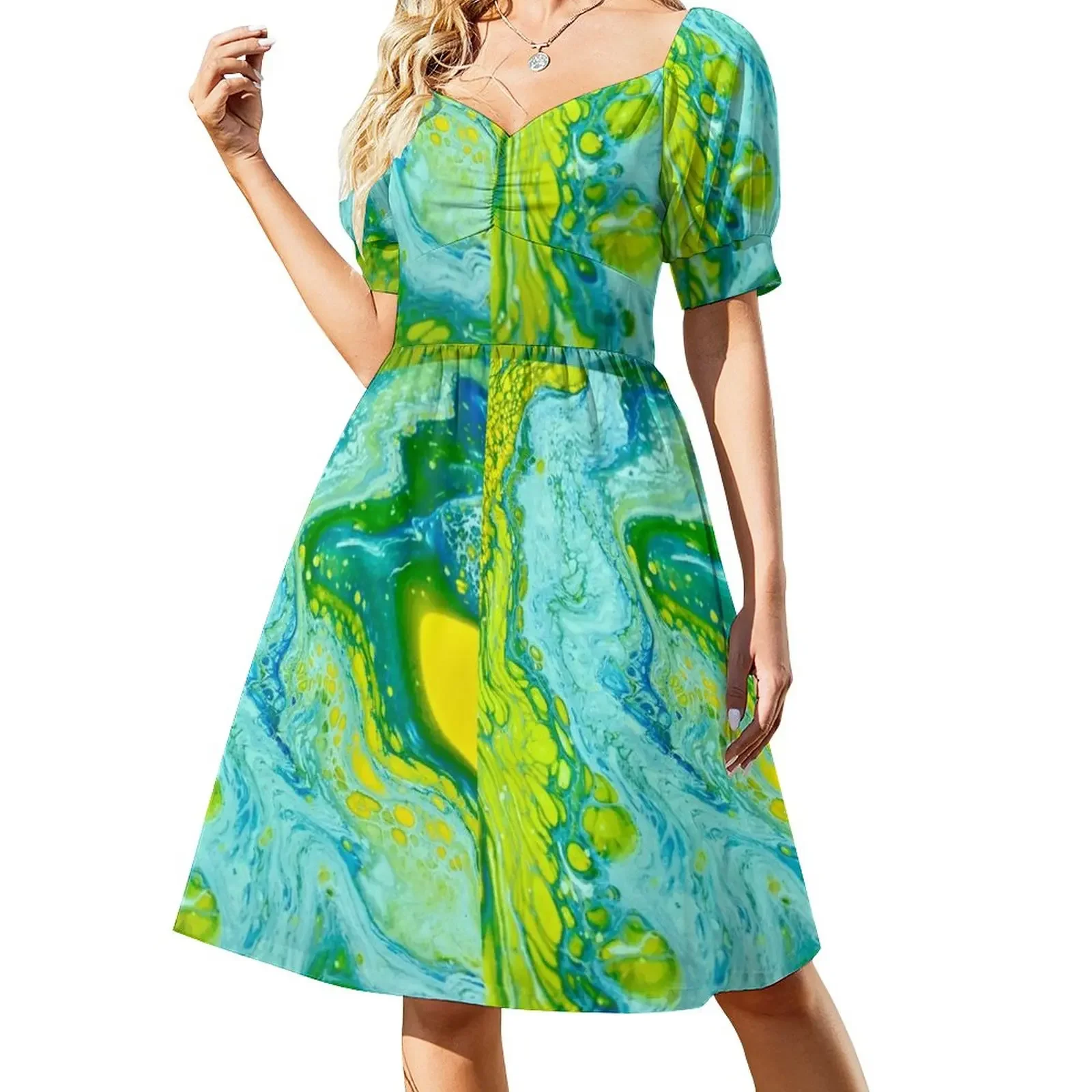B U Blue Short-Sleeved Dress Dress for girls Long veiled dresses luxury dresses summer dress woman 2025 trendy
B U Blue Short-Sleeved Dress Dress for girls Long veiled dresses luxury dresses summer dress woman 2025 trendy