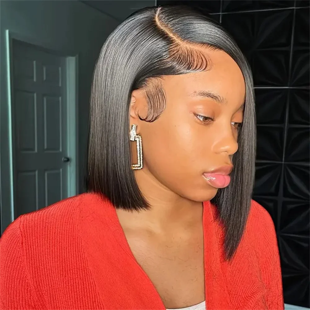 Straight Bob Wig for Women 180% Density Human Hair Pre-Plucked & Pre-Cut Lace Front Versatile Side Part Style Natural Look
Straight Bob Wig for Women 180% Density Human Hair Pre-Plucked & Pre-Cut Lace Front Versatile Side Part Style Natural Look