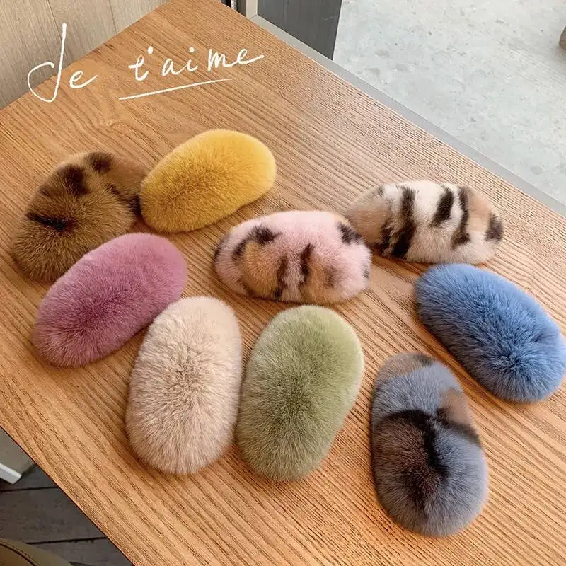 Fur Hairpins Headwear Fashion Clips For Hair Rabbit Fur Clip For Women Rabbit Fur Super Cute Fur BB Side Clip Candy Colors
Fur Hairpins Headwear Fashion Clips For Hair Rabbit Fur Clip For Women Rabbit Fur Super Cute Fur BB Side Clip Candy Colors