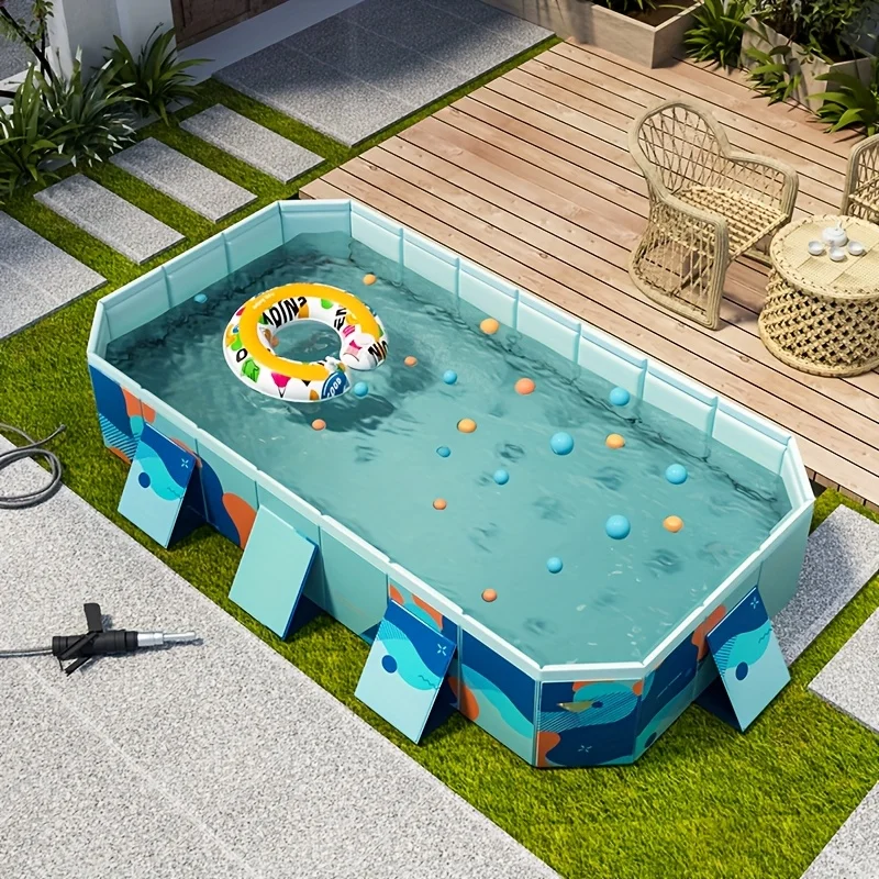 Largeinflatable-freeswimming pool.Quick installation,side-wall pool,cute printing pattern,with support corners.cool andpartner,
Largeinflatable-freeswimming pool.Quick installation,side-wall pool,cute printing pattern,with support corners.cool andpartner,