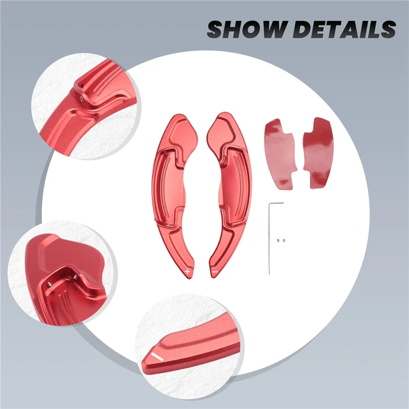 A85E-Aluminum Alloy Car Steering Wheel Shift Paddle Shifter Extension Fit For Honda Accord Civic Odyssey Acura CR-V UR-V
A85E-Aluminum Alloy Car Steering Wheel Shift Paddle Shifter Extension Fit For Honda Accord Civic Odyssey Acura CR-V UR-V
