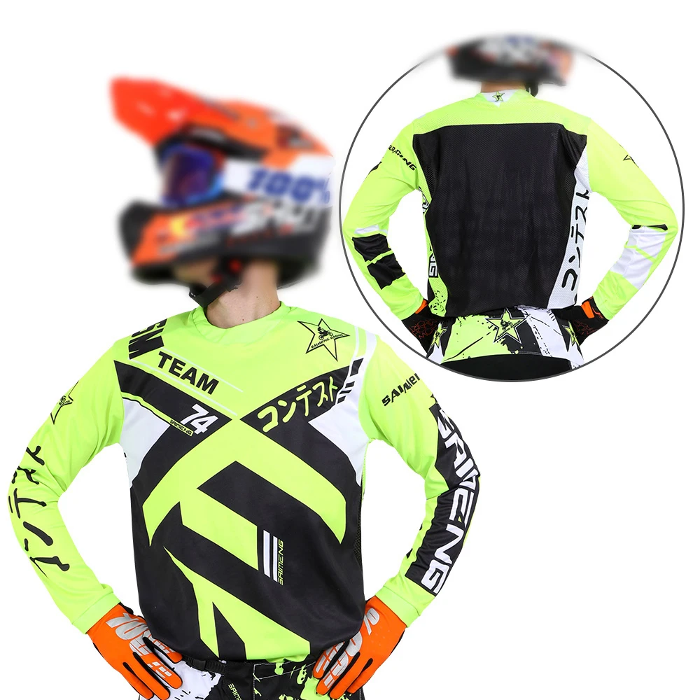 Children's off-road motorcycle jersey Boys and Girls Speed Drop Shirt 4 5 6 7 8 9 10 11 12 13 14 15 year old MX motocross racing
Children's off-road motorcycle jersey Boys and Girls Speed Drop Shirt 4 5 6 7 8 9 10 11 12 13 14 15 year old MX motocross racing