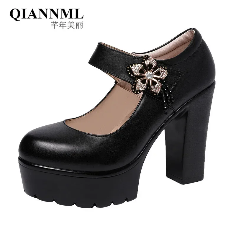 11cm 13cm Small Size 32-43 Extreme Block High Heels Shoes Mary Janes Spring 2026 Soft Leather Chunky Platform Pumps Model Party
11cm 13cm Small Size 32-43 Extreme Block High Heels Shoes Mary Janes Spring 2026 Soft Leather Chunky Platform Pumps Model Party
