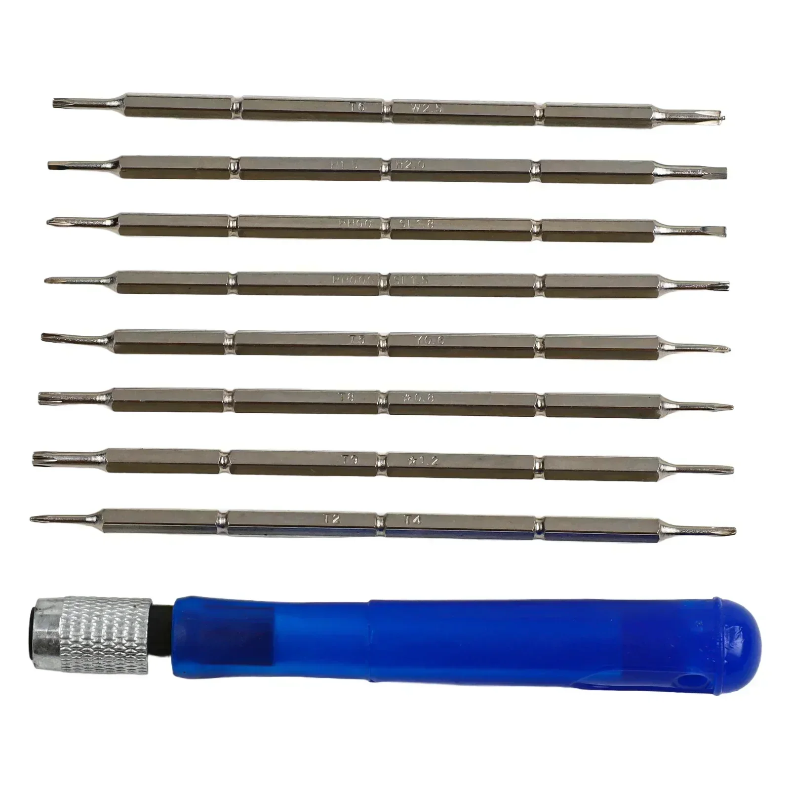 8pcs Screwdriver With Handle Repair Tool Kit Dual-purpose Head Screwdriver For Eyeglasses Phone Computer Watch Electronics
8pcs Screwdriver With Handle Repair Tool Kit Dual-purpose Head Screwdriver For Eyeglasses Phone Computer Watch Electronics